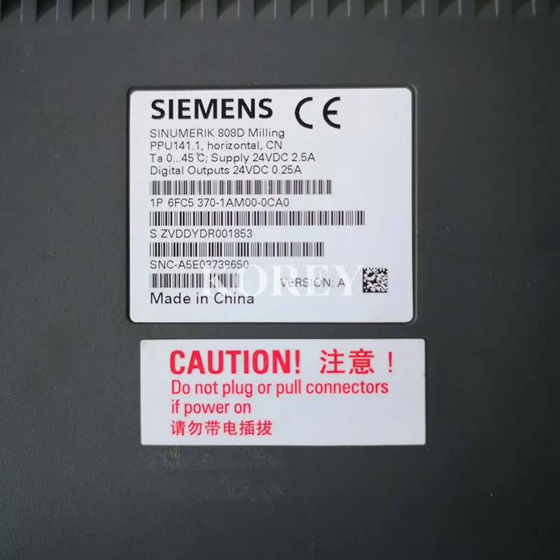 Siemens 808D CNC System PPU141.1 6FC5370-1AM00-0CA0 6FC5 370-1AM00-0CA0 Spot | Инструменты