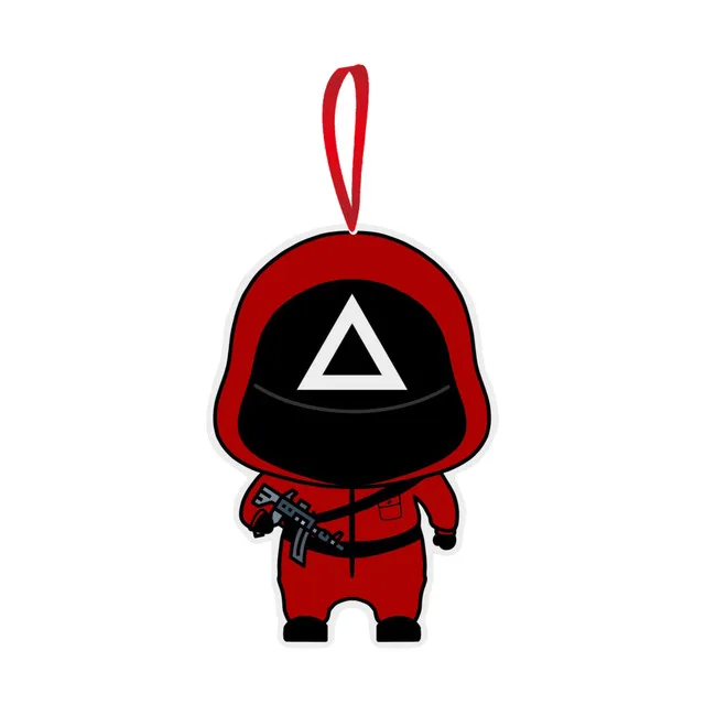 

Doll Pendant Squid Game Doll Pendant Car Key Backpack Accessory Pendant E Wear-resistant Creative Pendant