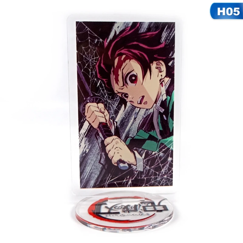 

Anime Demon Slayer Acrylic Stand Model Toys Desk Action Figures Comic Exhabition Decor Ornaments 10cm Fans Collections