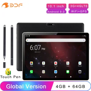 new 10 1 inch tablet pc android 9 0 octa core google play 3g phone call gps wifi bluetooth 4gb ram 64gb rom 10 inch tablets free global shipping