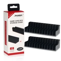 Switch Accessories Set  2pcs Disks Game Cases Cartridge Box Storage Stand Holder With Non-slip Pads For Nintendo Switch