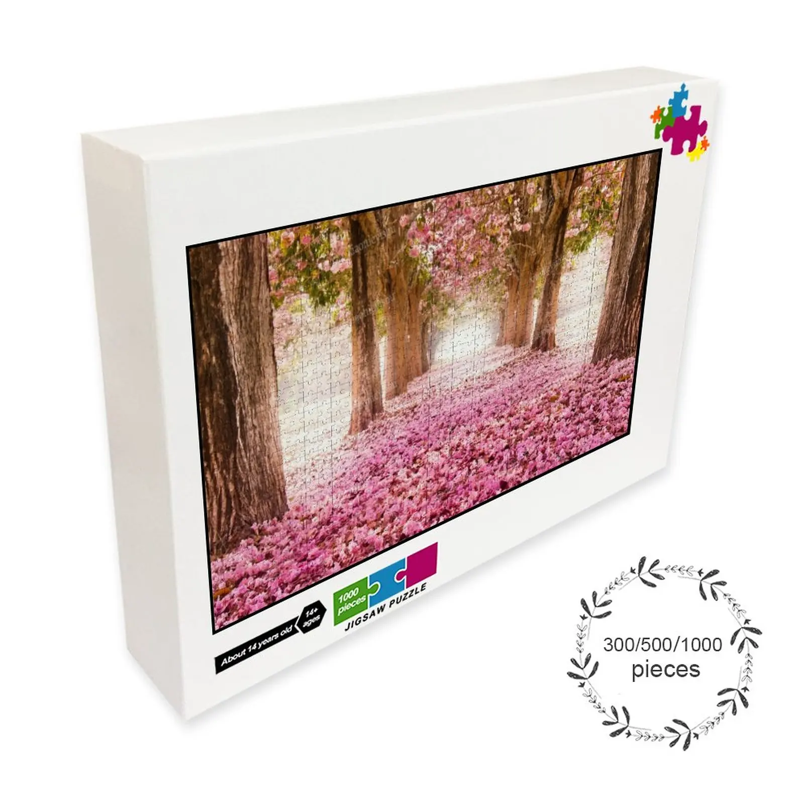 

Пазл деревянный в виде пейзажа, 300, 500, 1000 шт.