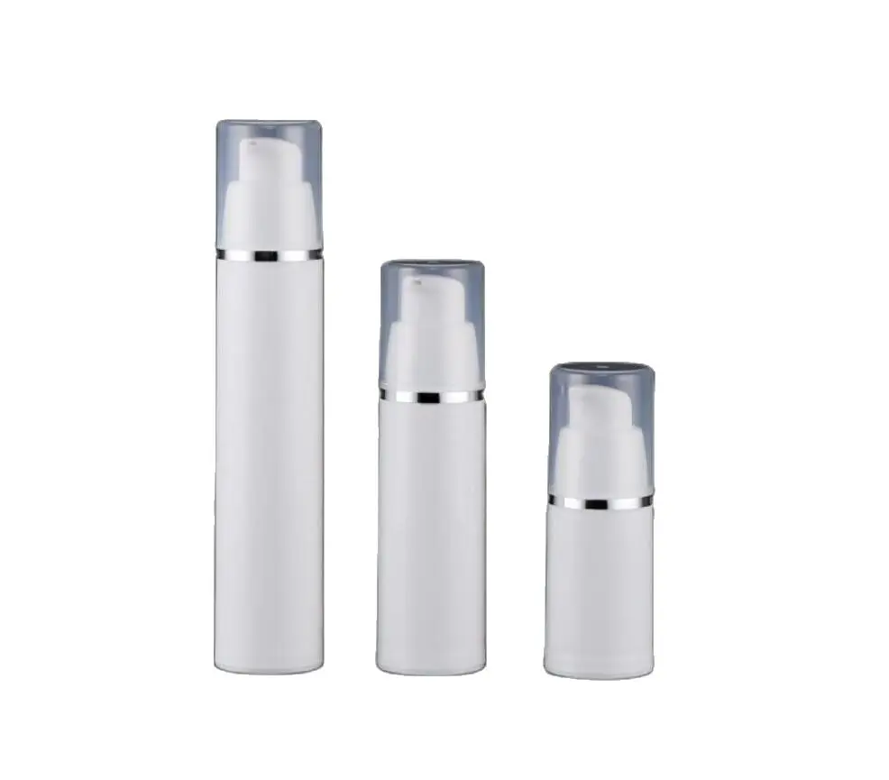 15 мл белая пластиковая надежных партнеров! Безвоздушные вакуумный насос бутылки