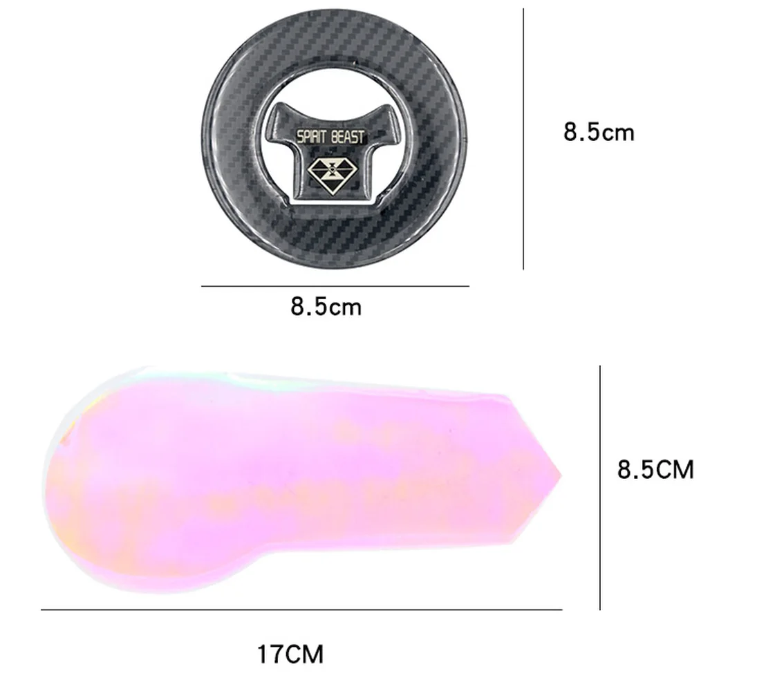 Spirit Beast for Benelli TNT125 Motorcycle Fuel Tank Carbon Fiber Stickers Decals Scratch-resistant Instrument Film | Автомобили и