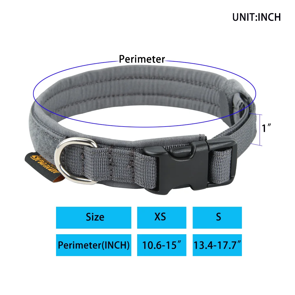 Отличный Элитный тактический ошейник для собак Нейлоновый Регулируемый
