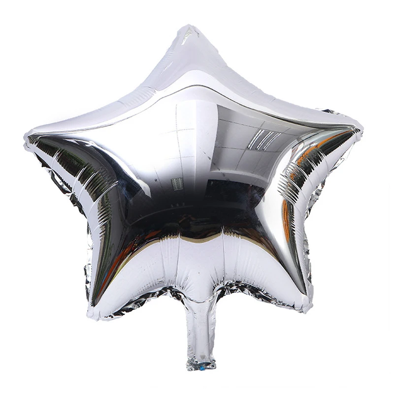 

10 Pcs Star Shape Foil Balloons 18 Inch Pentagram Balloon Many Colors Are Available For Birthday Party & Wedding Decoration