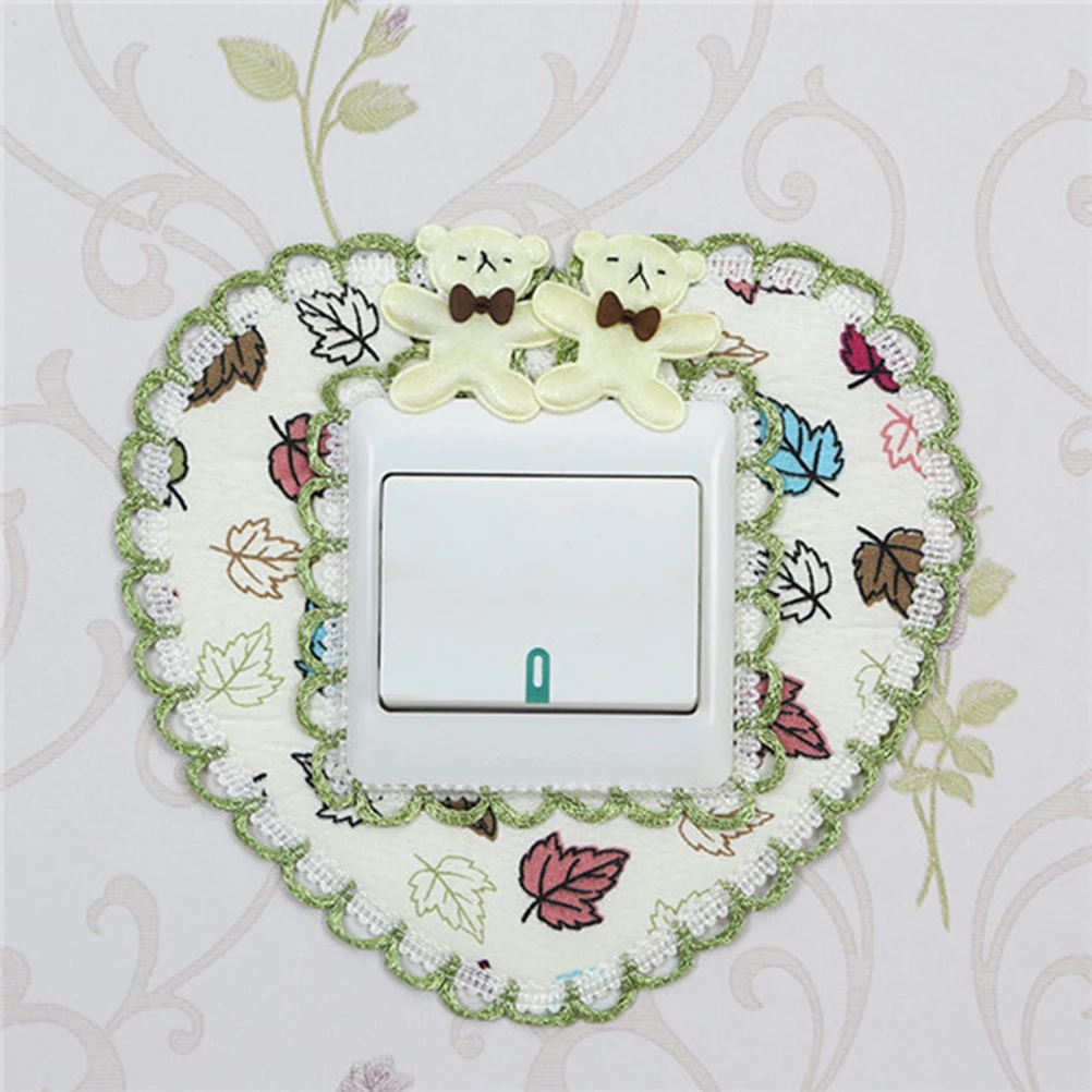 10 шт. наклейки для домашней одежды Защитные чехлы с мультяшным переключателем