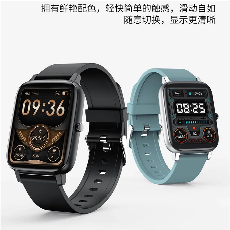 

2021 H80 Smart Watch Men Sports Fitness Tracker 1.69Inch Touch Screen Smartwatch Woman Bluetooth Clock For IOS Android Phone