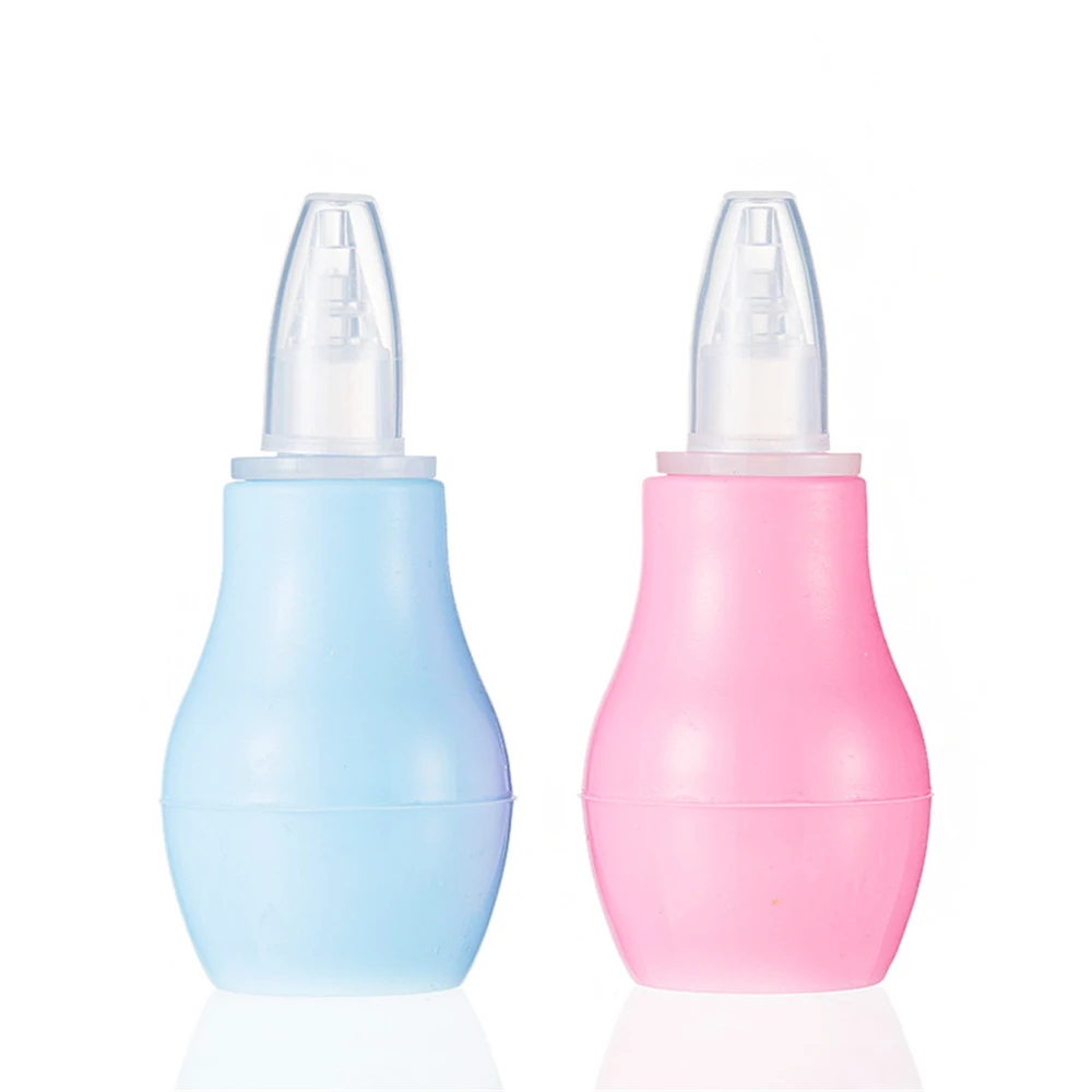 

Silicone Infant Baby Newborn Care Nasal Aspirator Nose Cleaner Baby Products