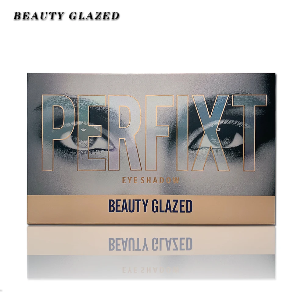 Beauty Glazed Makeup hud 18 оттенков палитра теней для век с драгоценными камнями и кораллами