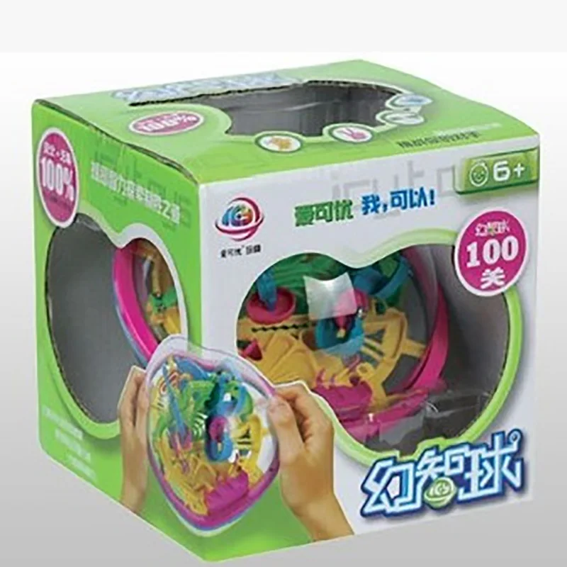 100 Barrier3D Ball Maze Perplexus Puzzle Board Game Magical Intellect Intelligence Educational | Игрушки и хобби