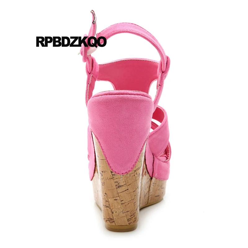 Босоножки женские на высоком каблуке туфли лодочки платформе обувь в римском