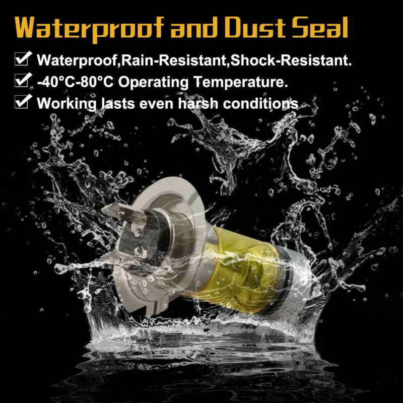 

3000K LED headlight Aluminum Alloy Replacement Car Lamp Bulb Fog Light