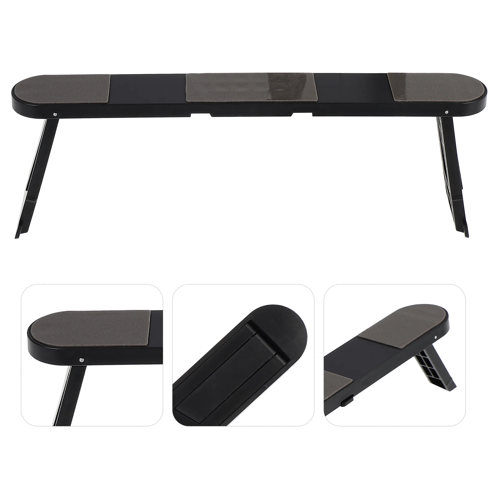 

1pc Laptop Riser Folding Laptop Stand Self-adhesive Laptop Stand for Desk