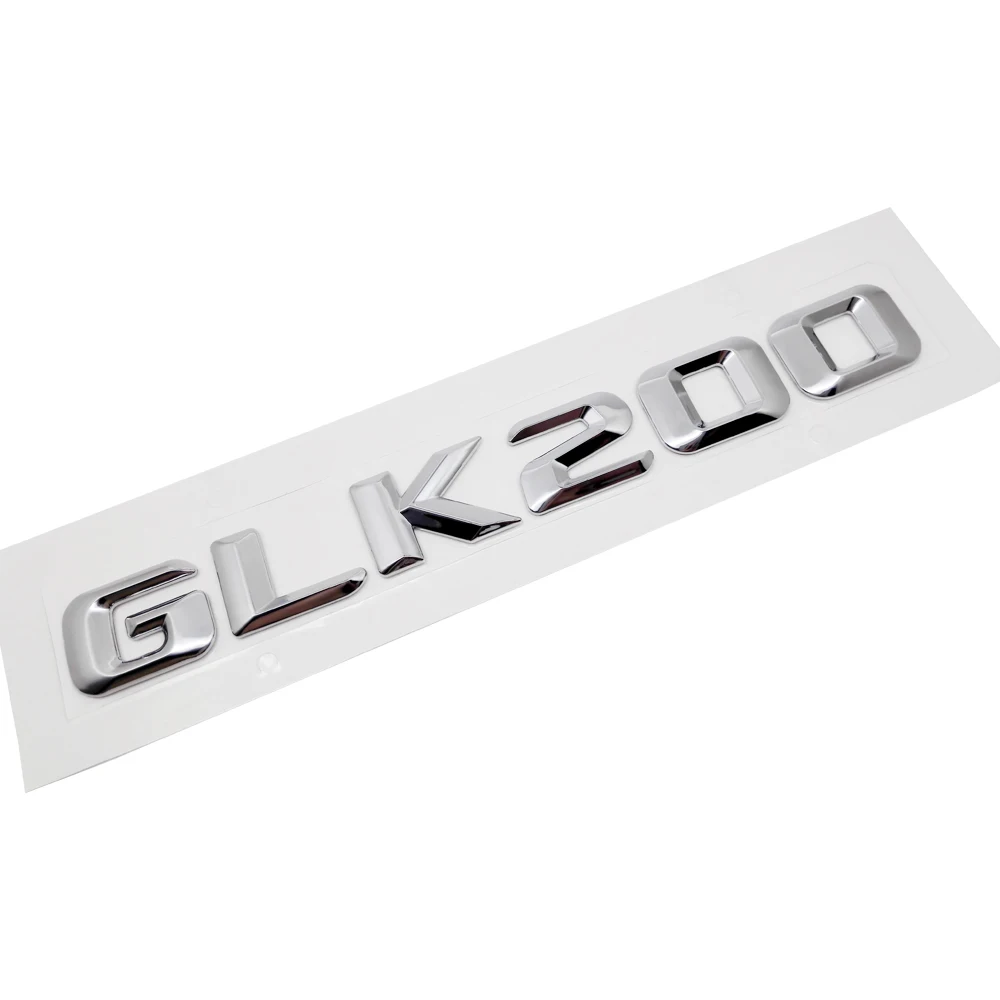 

Car Styling For Mercedes Benz GLK Class W204 W203 W211 W210 W212 W205 W209 GLK200 Discharge Capacity Refitting Emblem Sticker