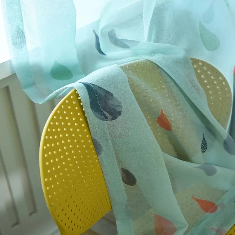 Светонепроницаемые шторы с мультяшным рисунком для спальни и парусной клади