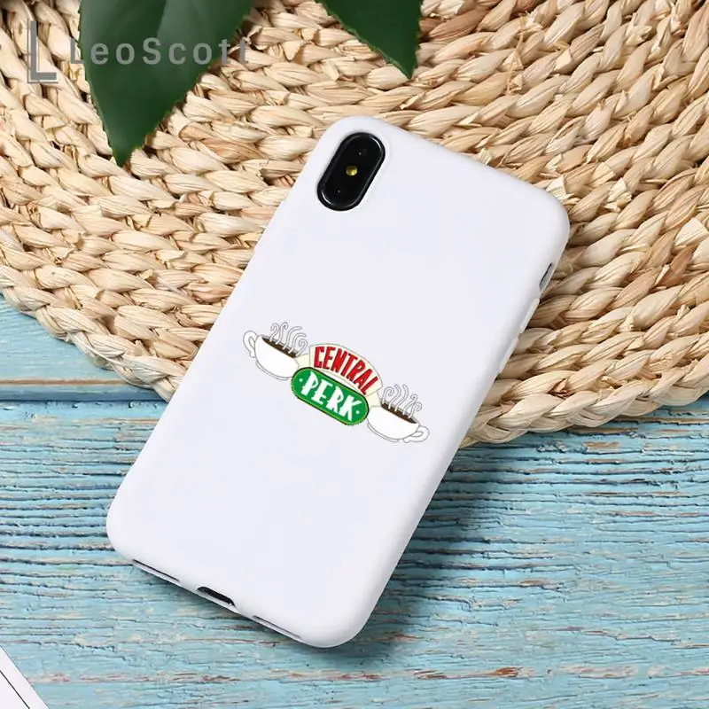 

friends Phone Case Candy Color for iPhone 11 12 mini pro XS MAX 8 7 6 6S Plus X 5S SE 2020 XR