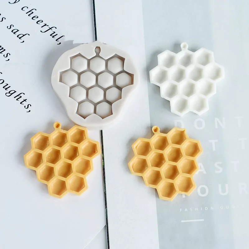 

Bees and Honeycomb Silicone Molds Fondant Chocolate Cake Mould Cake Decorating Baking Tool