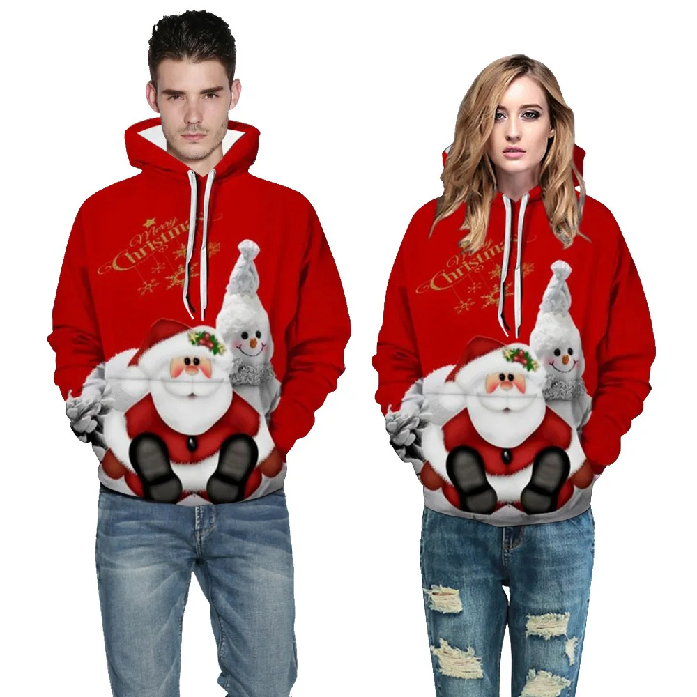 

Ugly Christmas Sweater snowman For gift Santa reindeer Pullover Womens Mens 3D Jerseys and Sweaters Tops Autumn Winter Clothing