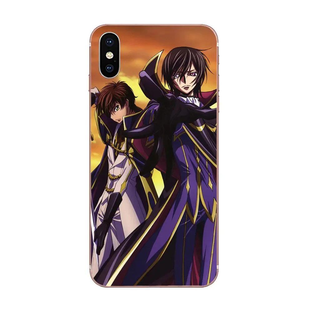 Аниме Code Geass для Huawei NOVA 2 V20 Y3II Y5 Y5II Y6 Y6II Y7 Y9 G8 G9 GR3 GR5 GX8 Prime 2018 2019 мягкие ТПУ чехлы |
