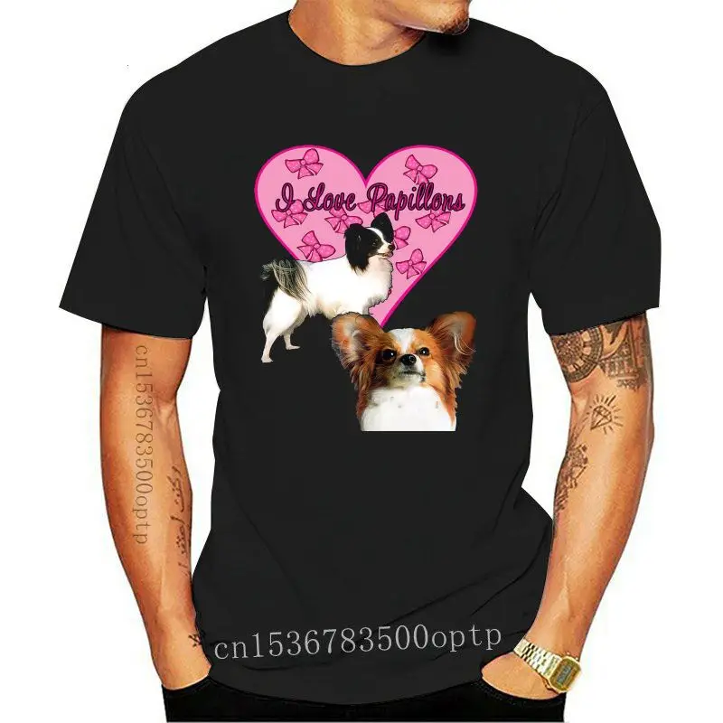 

Футболка I Love Papillons-выбор цветов!