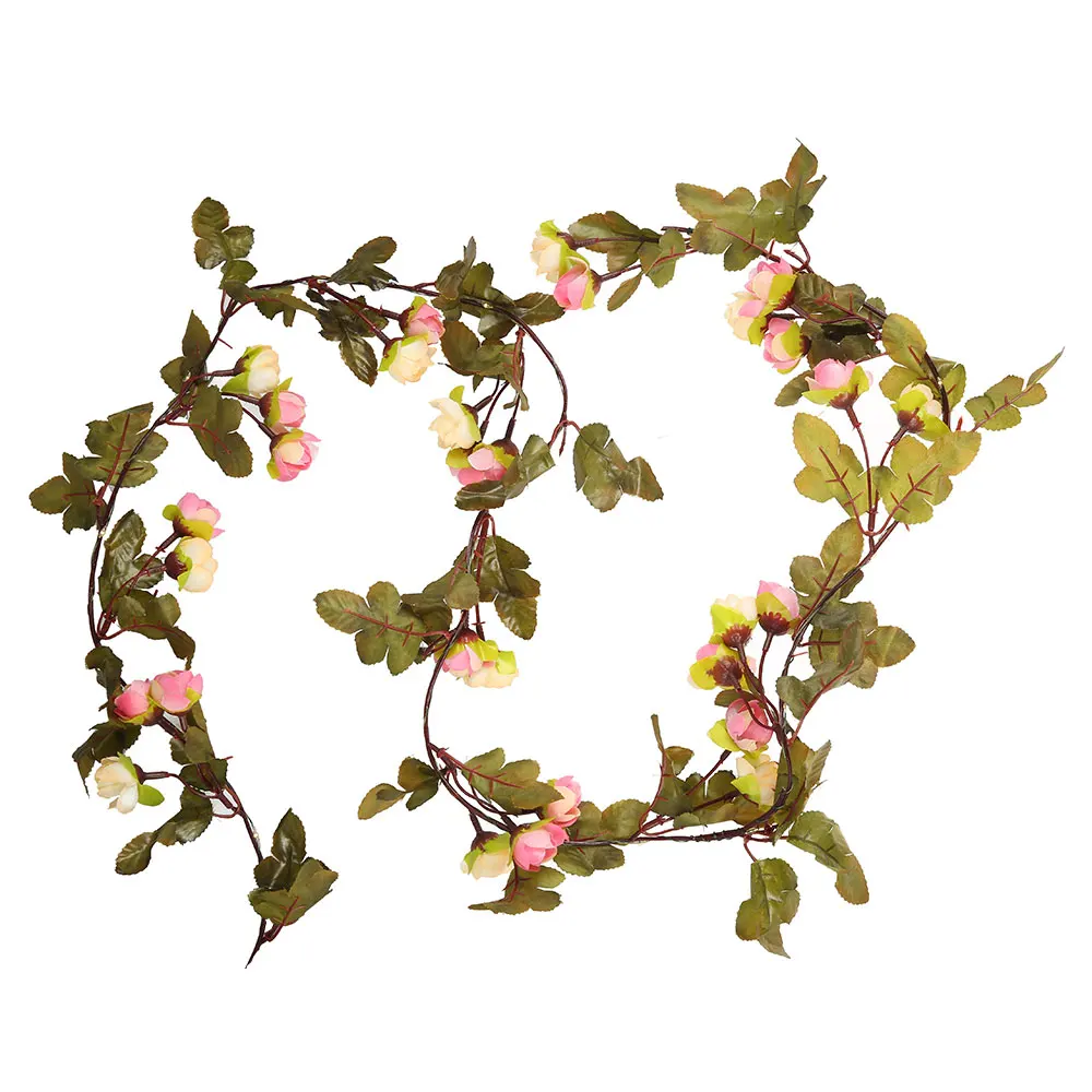 2/5/10M LED цветочный венок Батарея работать Медь гирлянда для Новогоднее украшение