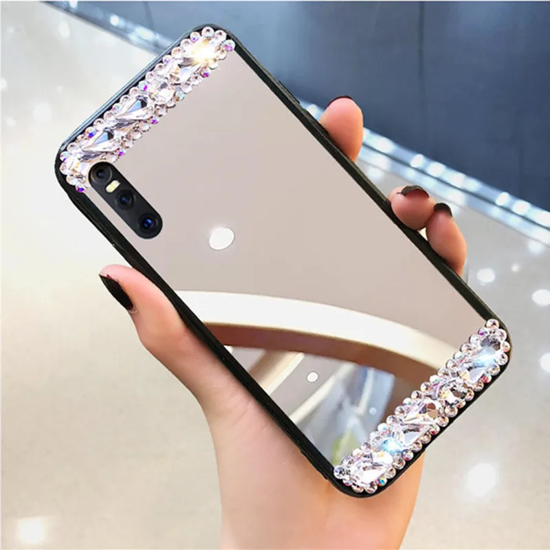 Чехол для Xiaomi 11 Lite Mi10 Mi 8 SE 9 Pro 9T Note10 A2 Redmi 9C 6A 7A 8A 9A Note 8T 7 5 6 4 блестящий чехол макияжа |