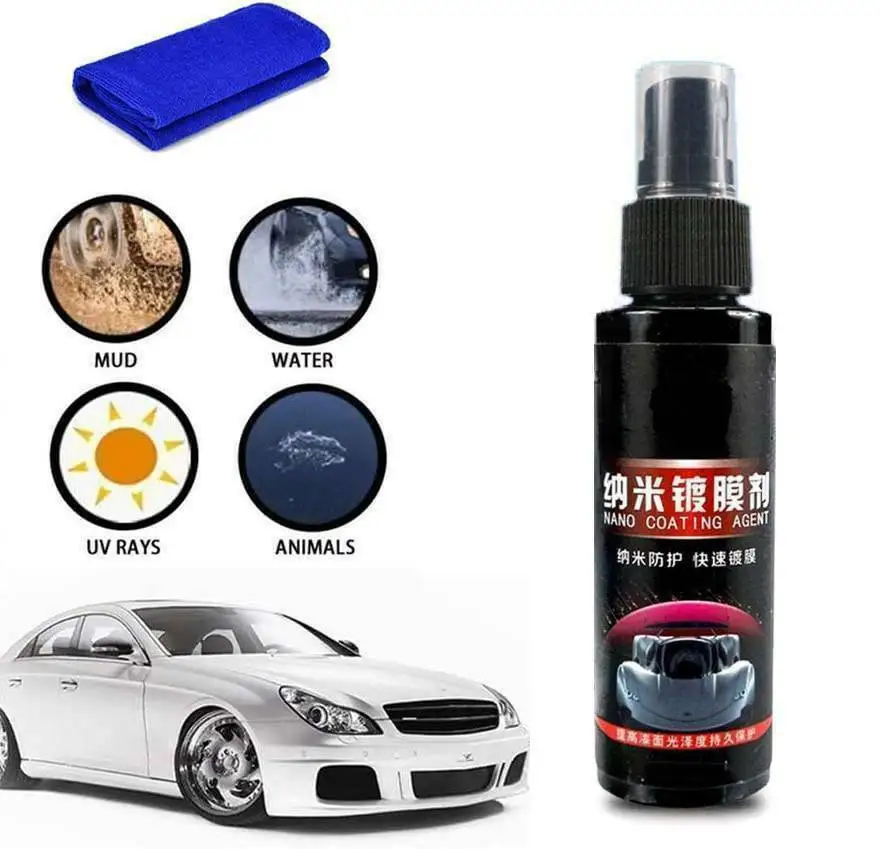 

50ML Car Paint Care Nano Repairing Spray Oxidation Liquid Ceramic Coat Hydrophobic Glass Protect Your Car