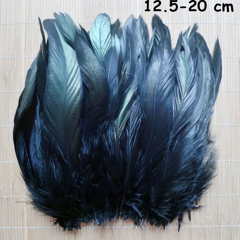 Оптовая продажа 200/500 шт. перья утки курицы фазана петух павлин шлейф для поделок