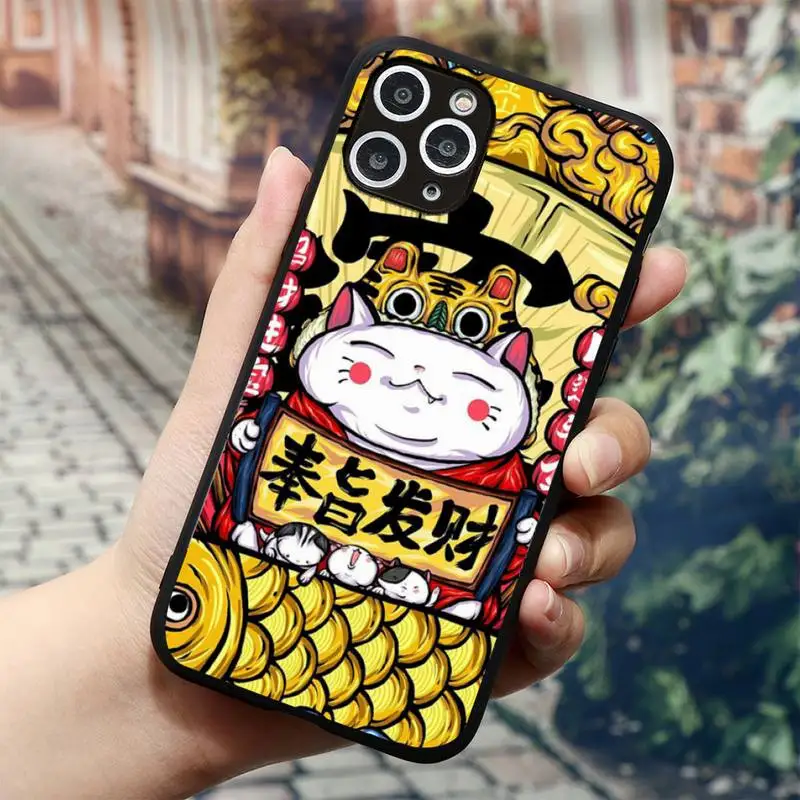 

Chinese trend lucky beast happy new year Phone Case for iPhone 11 12 mini pro XS MAX 8 7 6 6S Plus X 5S SE 2020 XR