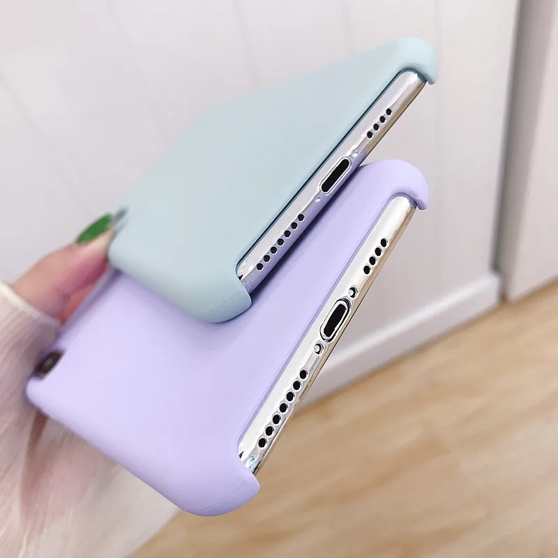 G чехол, Модный Чистый жидкий силиконовый чехол для телефона для iPhone X, iPhone Xs, мягкий чехол для телефона для iPhone XR, iPhone XS MAX, чехол для телефона