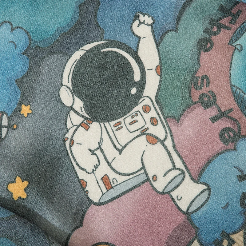 Свитер мужской вязаный в стиле хип-хоп с принтом космоса космонавта осень 2021 |