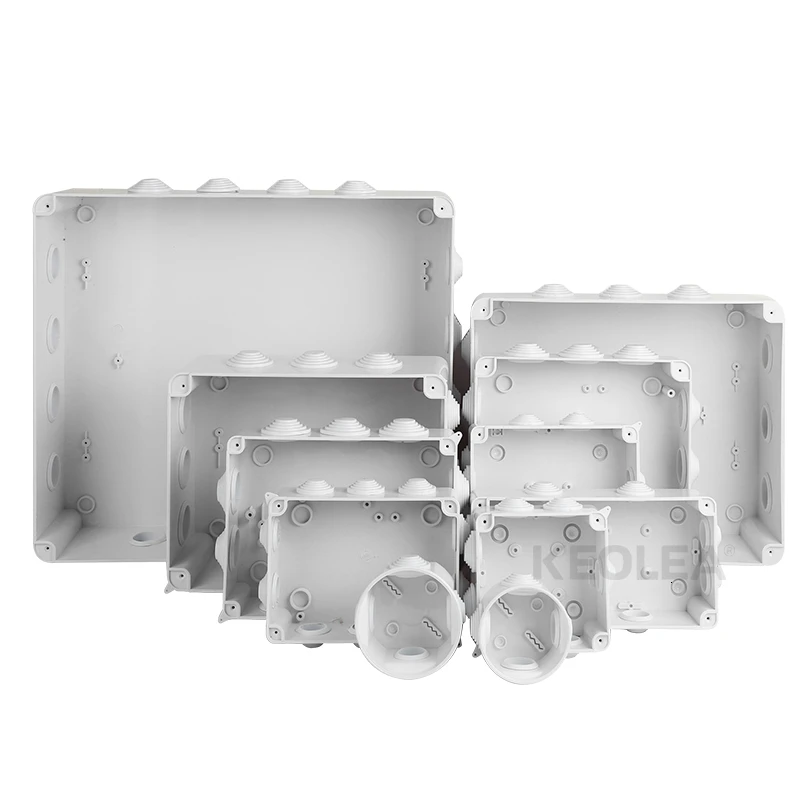 Оптовая продажа водонепроницаемая распределительная коробка из АБС пластика IP65