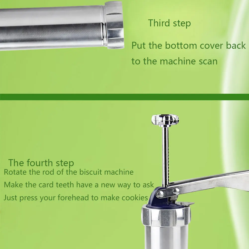 4 насадки для глазировки Легкая очистка пресс печенья инструмент выпечки макарон