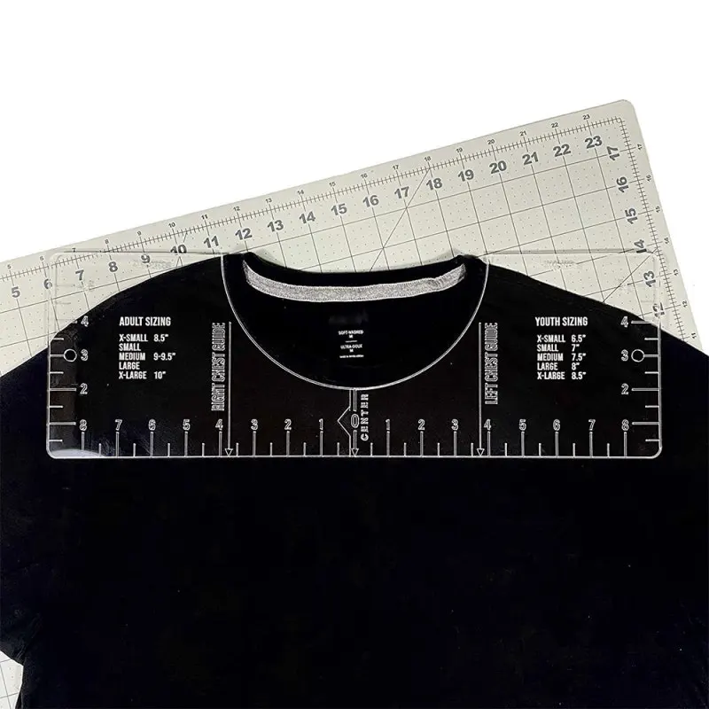 

Home T-Shirt Ruler Tools Guide T-Shirt Ruler Guide Sublimation Designs On T-shirt Vinyl Ruler Guide Size Chart T-Shirt Ruler