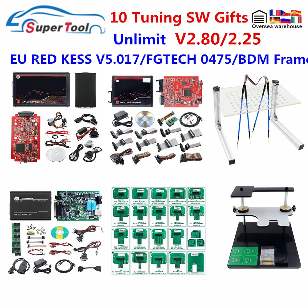 ЭБУ чип инструмент настройки светодиодный рамка фонового режима отладки 22 шт BDM