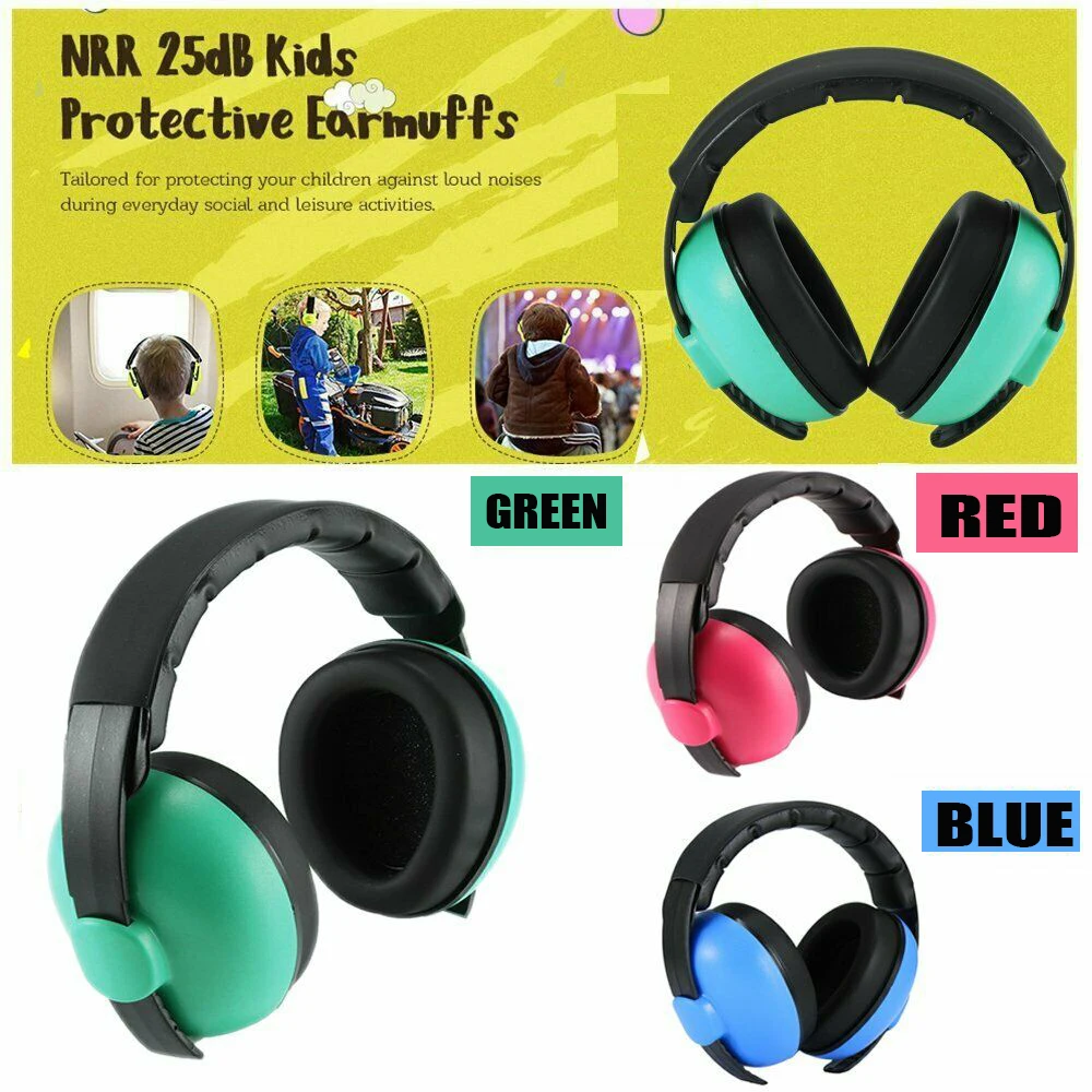 

Kids Ear Muffs Loud Cancelling Hearing Safety Soft Sleep Hearing Protection Earmuffs Baby Noise Reduction Headphones Kids Gift