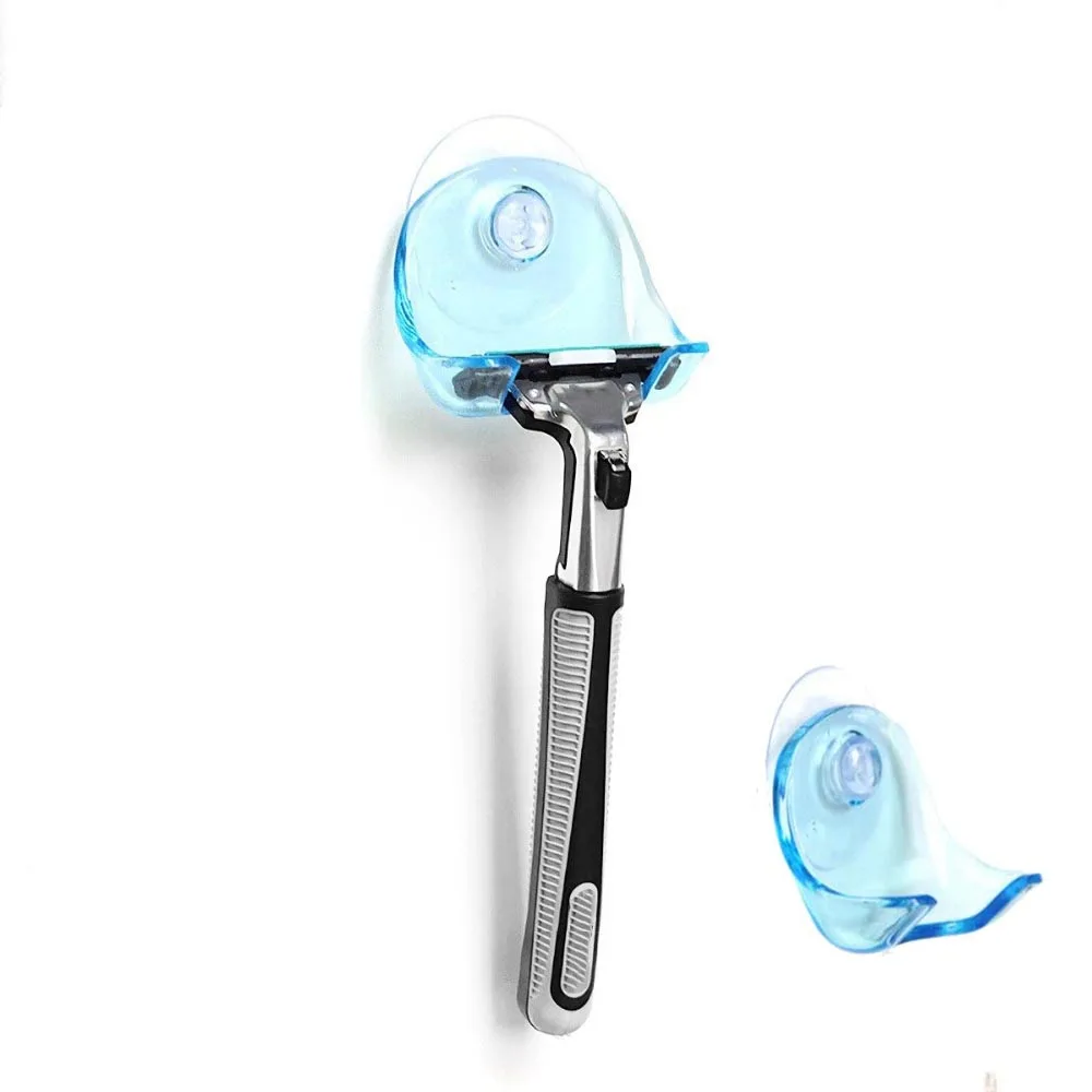 Прозрачная пластиковая супер присоска бритвенная стойка ванная комната