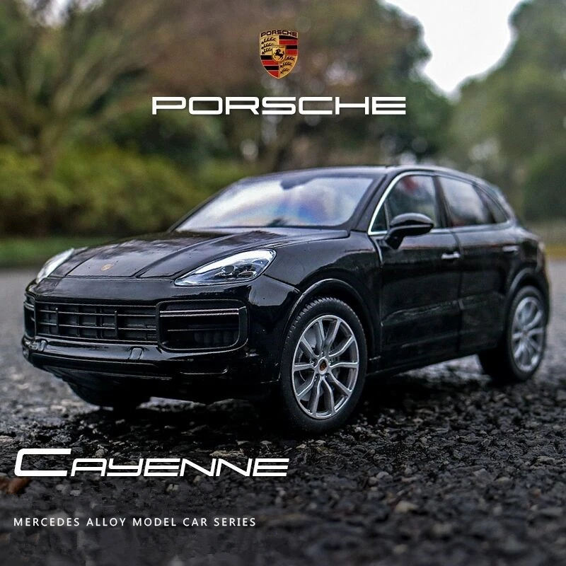 Новинка 1:32 модель автомобиля Porsche Cayenne SUV из сплава Литые и игрушечные автомобили