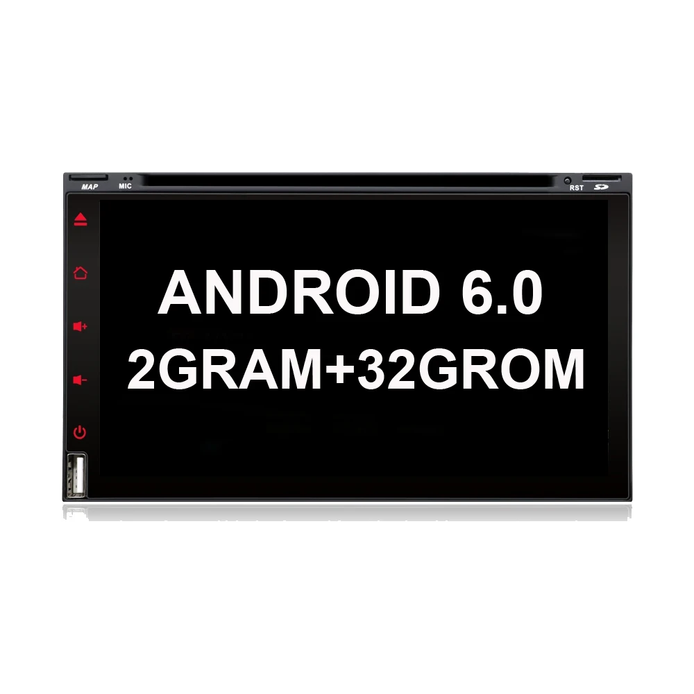 Четырехъядерный 2 Din Android 7,1 Fit NISSAN QASHQAI Tiida автомобильный аудио стерео радио gps tv 3g WiFi BT dvd automotivo Универсальный DDR3 2GB - Цвет: 6.0 32G