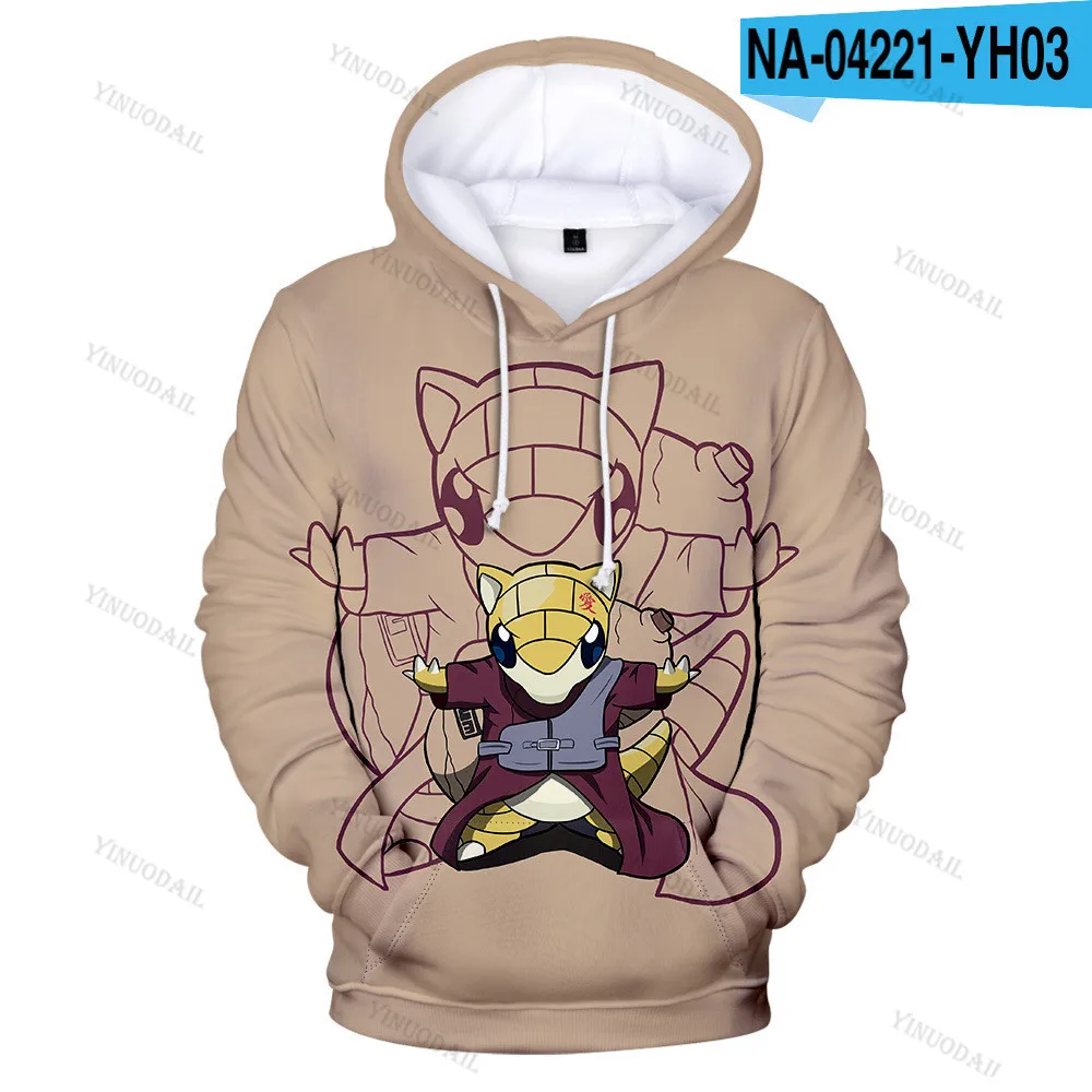 

Autumn New Hot Men's and Women's Hoodie Fashion 3d Printing Children's Cartoon Anime Naruto Casual Hip-Hop Sweatshirt Coat