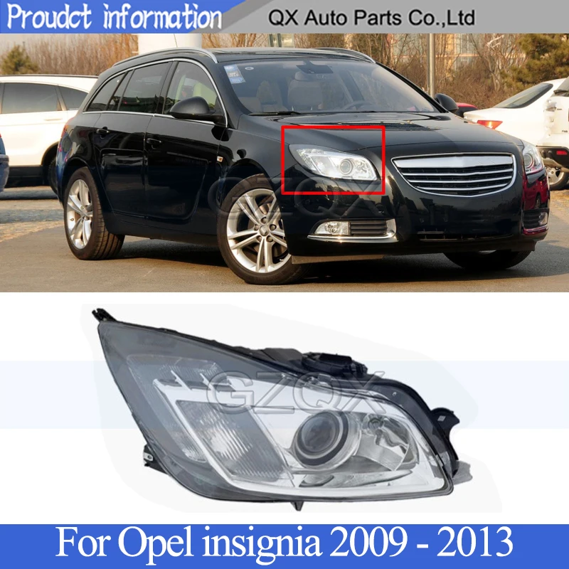 Фото CAPQX 10PIN ксенон бампер передний головной светильник для Opel insignia 2009 2010 2011 2012 2013 фара