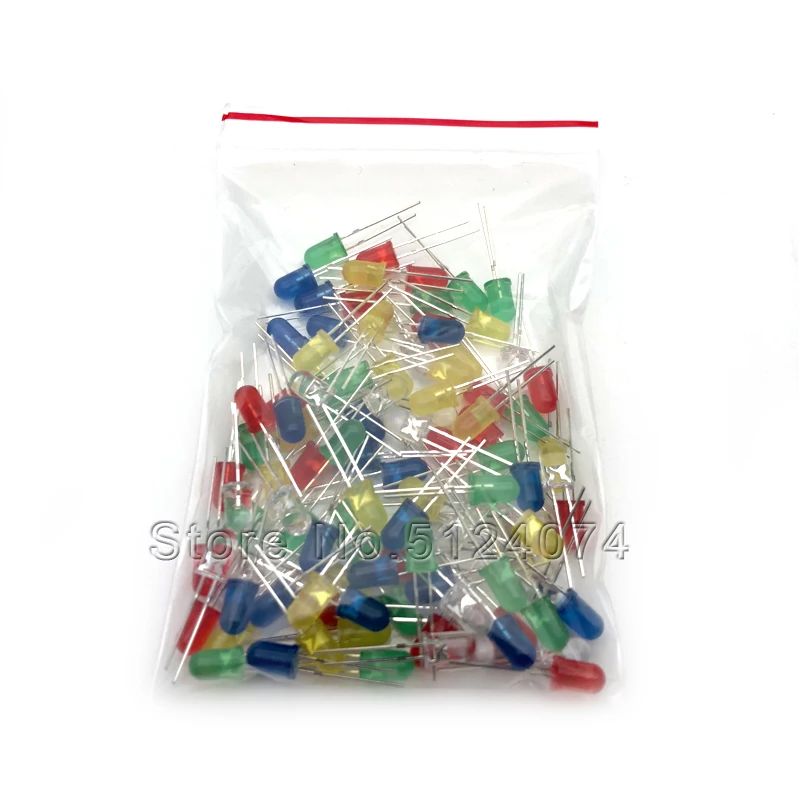 Светоизлучающие диоды 5 мм светодиодная лампа комплект компонентов