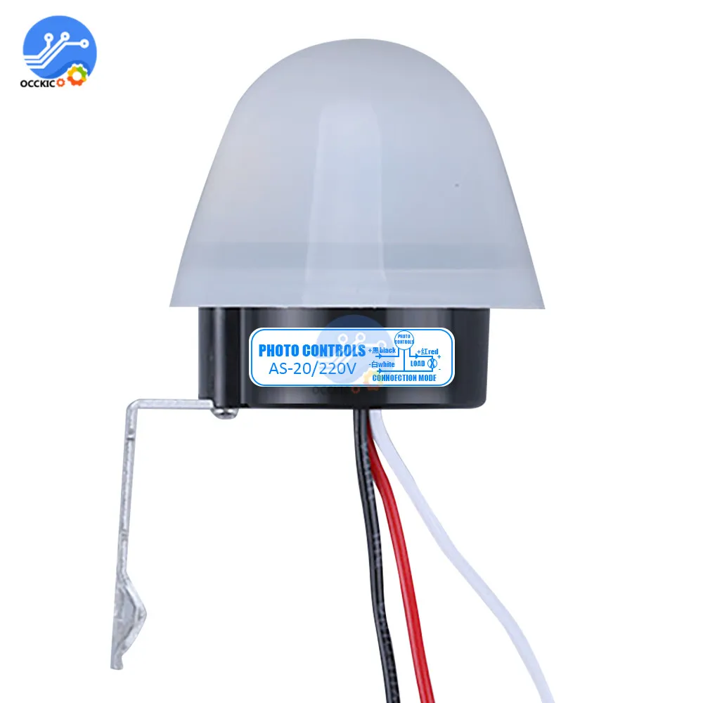 Сенсорный выключатель AS 20 AC 110V 220V DC 12V 10A светильник водонепроницаемый