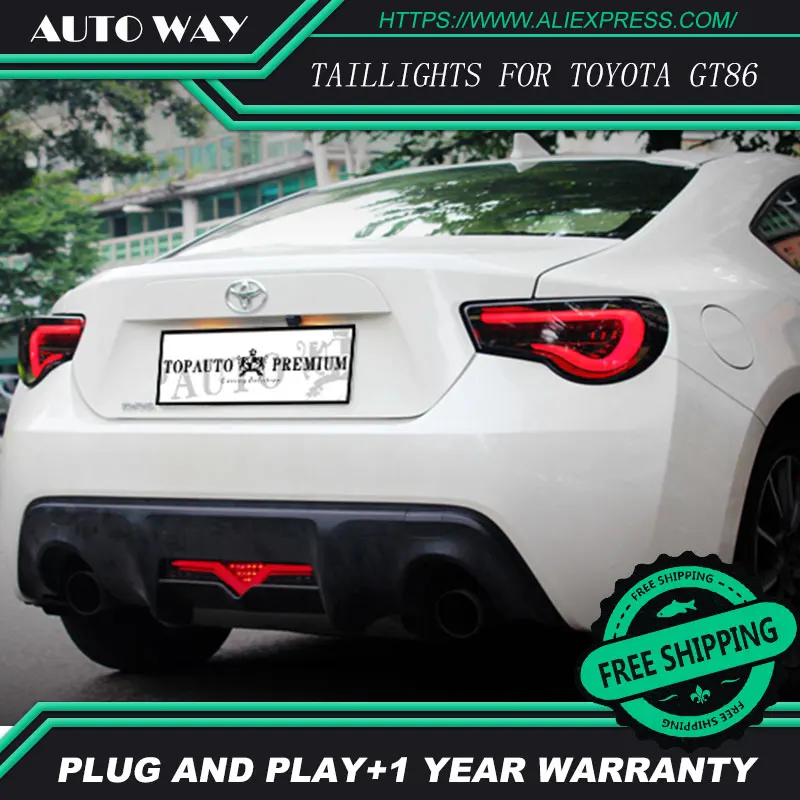 Автомобильный Стайлинг задние фонари чехол для Toyota GT86 86 Toyota86 задних сигнальных
