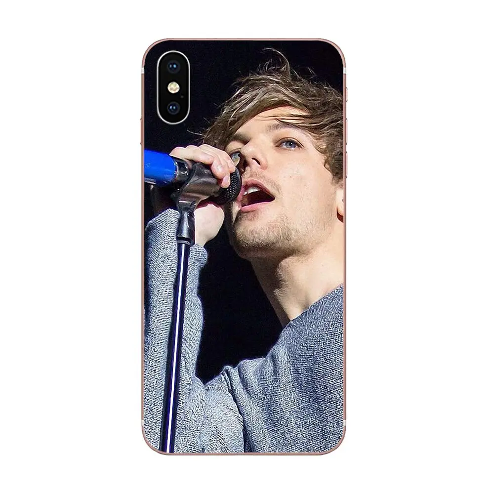 Мягкая Печать для Galaxy J1 J2 J3 J330 J4 J5 J6 J7 J730 J8 2015 2016 2017 2018 mini Pro Louis William Томлинсон One Direction