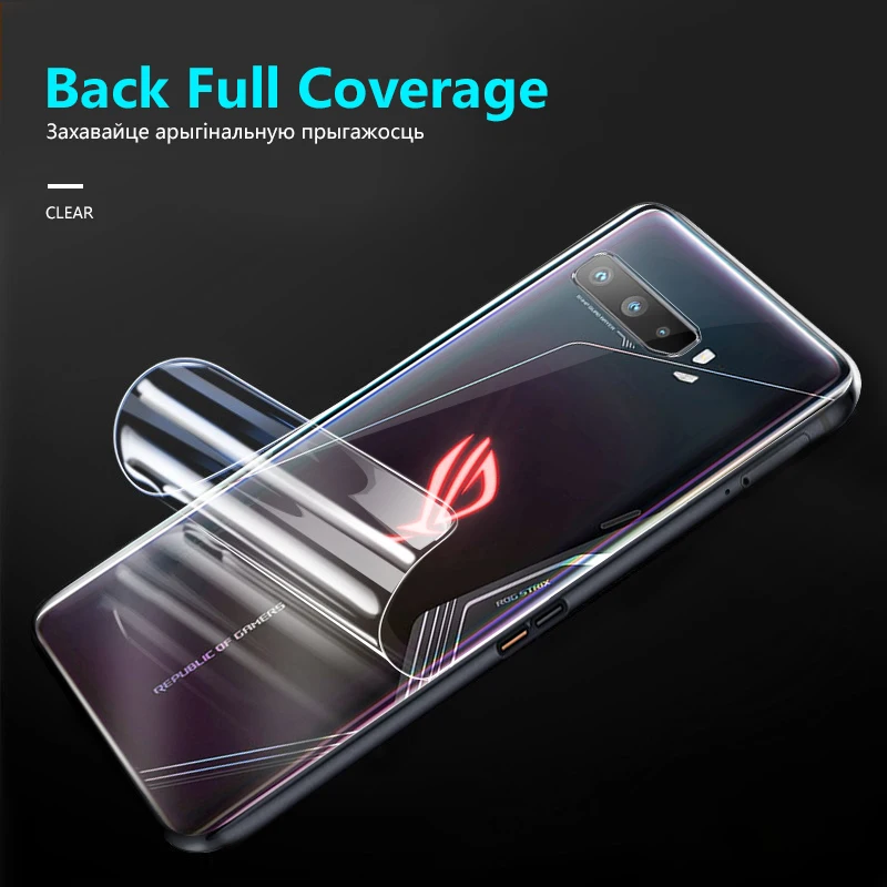 3D изогнутая пленка для Asus ROG Phone 5 5S 3 2 Strix защита экрана полное покрытие нано