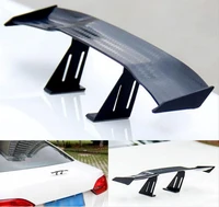 high quality carbon fiber universal mini car tail trunk spoiler wing small model gt without perforation tail decoration 1995