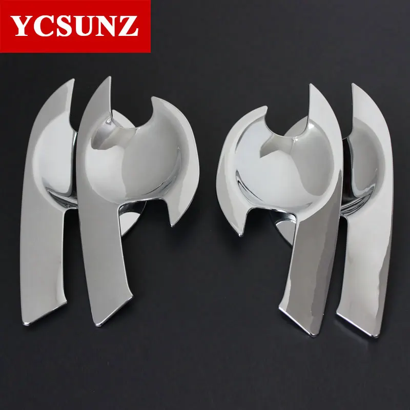 Автомобильные аксессуары ABS Хромированная дверная ручка внутренняя отделка для