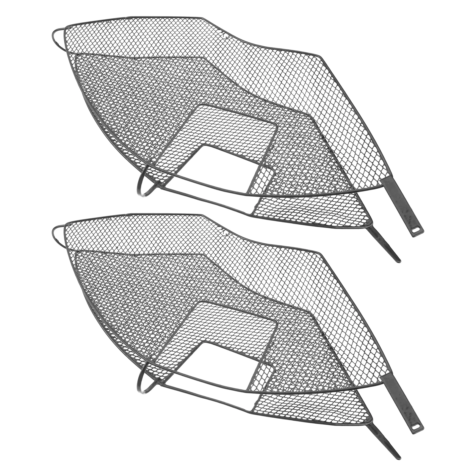 

2pcs Rear Seat Safety Nets Food Protective Nets Bike Rear Seat Screens